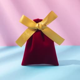 50Pcs Jewelry Thick Velvet Drawstring Bag Ribbon Bowknot Pouch Cosmetic Keychain Watch Bracelet Wedding Candy Sunglasses Storage