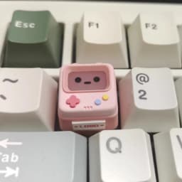 Retro Game Theme Mechanical Keyboard Keycap Resin Esc Key Layered Drip Glue Custom Gaming Accessory Collectible Gift