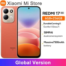 Xiaomi Redmi 17 5G NFC Global Version 6.9" display NFC 120Hz Snapdragon® 4 Gen 5 Mobile Platform 7500mAh 50MP main camera 45W t