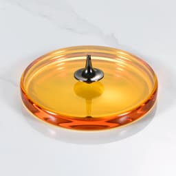 Crystal Gyro Disk Crystal Smooth Pallet Hand Twist Gyro Display Station K9 Base