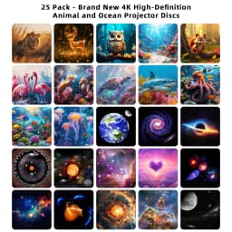 25-in-1 Galaxy Projector Pro 4K Starry Sky Projector Pro With Remote Control Bluetooth Function Room Decor for Kids and Adults