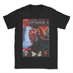 Men Women's A New Hope X-Wing May The Force Be with You Darth Maul T Shirts 100% Cotton Clothing Crew Neck Tee Gift Idea T-Shirt