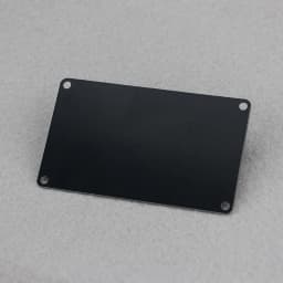 3pcs Black Blue Red Pad Printing Anodized Aluminum Sheet Steel Plate Processing Blank Card Laser Engraving Board Sheet Marking
