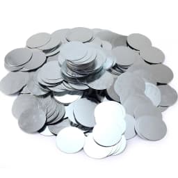 Ultra-thin Round Iron Sheet Galvanized Iron Disc Plate Small Suction Circular Iron Sheet Magnet Can Attract for DIY/Handmade