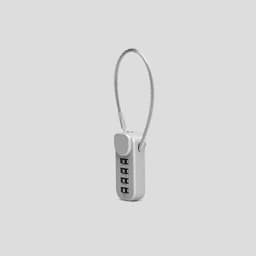 4 Digit Combination Code Number Lock With Spring Coil Wire Rope For Luggage Zipper Bag Backpack Suitcase Drawer Locks