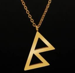 customer women rune necklace style