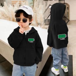 Dabbing Astronaut Jacket Boys Cotton Zipper Hooded Thin Coat Sports Spring Autumn Casual Cardigan Outerwear