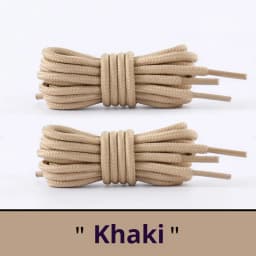 Heavy Duty Round Boots Shoelaces Durable Polyeste Outdoor Shoe Laces for Hiking Sporting Running Tear-Resistant Cotton Laces
