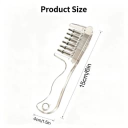 Portable Essential Oil Applicator Massage Comb with Built-In Liquid Reservoir Mini Scalp Liquid Applicator Comb Hair Care Tool