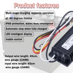 Rv Bed Car High-Power Secondary Battery Charging 12v24v To 14.6v29.2v400w Lithium Iron Phosphate Charger