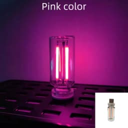 Halloween DecorAITHEA Led Glass Light Usb Night Light Bulb Touch Dimming Usb Night Light For Car Interior Bedroom Home Decor