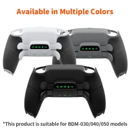 Remappable Pieces, Upgrade Boards and Redesigned Back Case and 4 Rear Buttons for PS5 Controller BDM 030&040&050