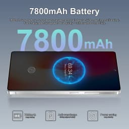 K-Touch NEW Mobile Phones C27 Ultra Smartphone 7.3 Inch Screen Cheap Cell Phone 5G Dual Card 7800mAh 16+48MP Camera Android 15 WIFI GPS Global Version Cellphones