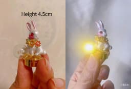 1/6 1/12 Scale Dollhouse Retro European Style Mini LED Lamp Double-head Flower Ceiling Light Lamp Wall Light Decor Toy
