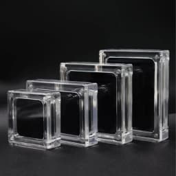 Small Size Jewelry Display Box Lockable Acrylic Magnetic Gemstone Casket High-Quality Necklace Storage For Gift Box New 2024