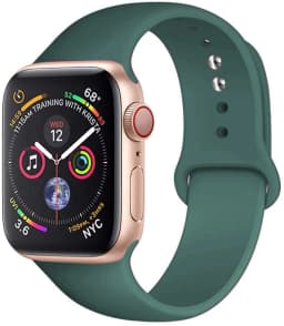 Strap For Apple Watch band 45mm 44mm 41mm 42mm 40mm 49mm 38mm Silicone correa bracelet iWatch series 9 8 5 4 3 8 6 SE 7 Ultra