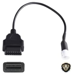 For Yamaha 3/4 /6 Pin To OBD2 Connector Motorbike OBDII Diagnostic Cable OBD Fault Code Reader Adaptor Extension Cable