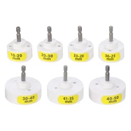 HIFESON 1/4 Screw Capping Head Sealing Cover Power Drill Adapter Twist Cap Head Fastening Head Outer Diameter Bottle 10-50mm