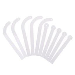 5Pcs Transparent Acrylic Earring Try On Stick Forecast Shop Special Tool Ear Stud Trial Display Holder Rack for Live Stream