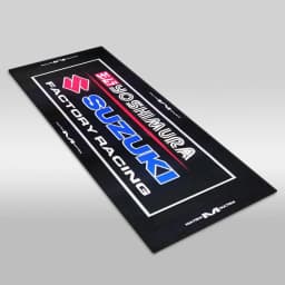 Motorcycle Display Carpet Suzuki Parking Mat Non Slip Garage Rug for Sports Racing Moto Electric Bike Entrance Home Decor
