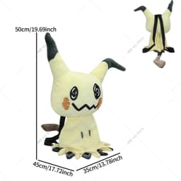 11 Styles Pokemon Plush Backpack Mimikyu Eevee Gengar Charizard Gyarados Psyduck Backpack Gifts for Children Adults