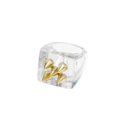 2024 New Trendy Geometric Square Round Resin Acrylic Chunky Rings for Women Girls Punk Style Knuckle Flower Rings Jewelry