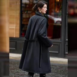 LOUIS YAO Stand-Up Collar Women's Down Coat 2025 Autumn/Winter Waist Belt Thickened Long-Length Puffy Duck Down Jacket