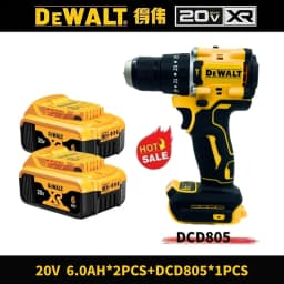 DEWALT DCD805 Brushless Compact Electric Screwdriver Hand Drill Impact Drill 20V Rechargeable Lithium Battery Charger