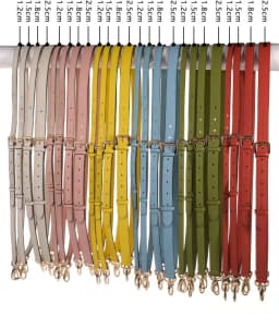 Genuine leather bag strap Adjustable strap crossbody guitar shoulder bag Replacement belt Togo leather