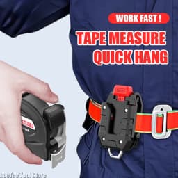 New Universal Tape Measure Quick-hanging Belt Clip for Digital Measuring Tape Laser Man Gift