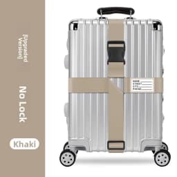 Travel Luggage Strap Cross Safety Fixation Baggage Tie down Cargo Bag Protection Buckle Rope Strengthening Band Accessories