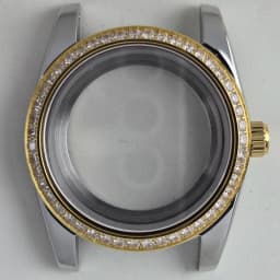 36mm/39mm Rose Gold Case Diamonds Bezel Sapphire Mod Parts NH34 NH35 NH36 NH38 NH39 NH70 NH72 ETA2824 PT5000 Movement