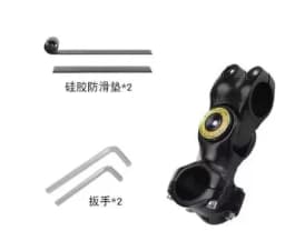 Motorcycle Handlebar Mount Invisible Adjustment Selfie Stick Bicycle Monopod For GoPro DJI Insta360 One R Camera Accessory
