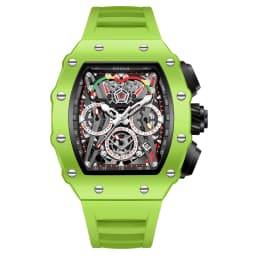 ONOLA Watch Men's Multi Functional Wine Bucket Watch Sports Quartz Watch Waterproof Luminous Silicone Strap
