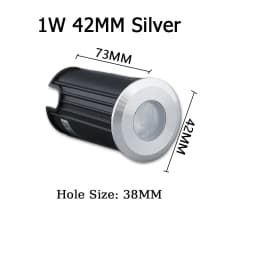 1W 3W 5W Waterproof IP67 LED Underground Light DC12V 24V Outdoor Ground Garden Path Floor Buried Yard Spot Landscape AC220V110V