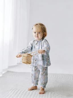2Pcs Organic Cotton Kids Baby Sets Spring Summer Solid Tshirt Top + Pant Casual Toddler Boy Clothing