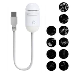 2-in-1 Mini Galaxy Projector Night Light USB Starry Sky Night Light Projector with 360° Rotating Design Mini LED Projection Lamp