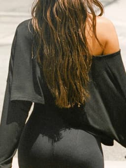 Streetwear Off-shoulder Crop Top Vintage 2000s White Long Sleeve Loose T Shirts Women Casual Autumn Y2K T-shirt Harajuku
