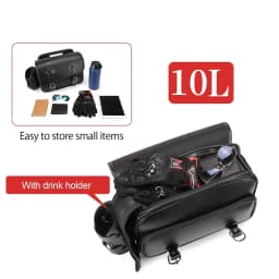 Motorcycle Saddlebag For CMX500 Side Saddle Bag PU Waterproof Saddlebags For Honda Rebel CMX500 250 300 350 500 1100 For Yamaha