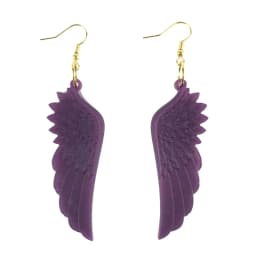 Earrings Mold Dangle Pendant Decorations Angel Wing Mirror Silicone Mold