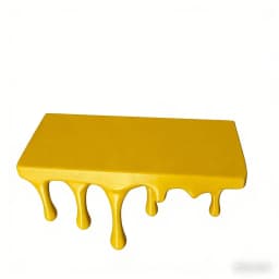 Decorative 3D Printed Drip Floating Shelf Plastic Stable Melting Wall Shelf Irregular Artistic Plants Display Stand Bedroom