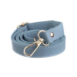 130cm Long PU Leather Shoulder Strap Buckle Bag Accessories Crossbody Bag Strap Handbag Handle Double-layer Replacement Bag Belt