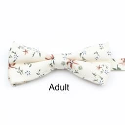 Cotton Floral Parent-Child Bowtie Set Bow Tie Necktie For Men Wedding Party Business Suits Gravata Pink Yellow Butterfly Cravats
