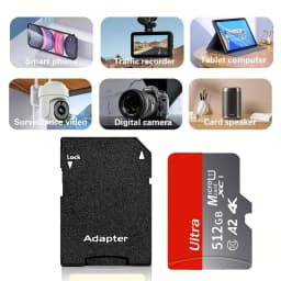 New 2TB TF SD Memory Card Class 10 High Speed Storage Card 1TB 512GB 256GB 128GB For Camera Phone Computer Game Data Storage