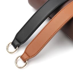 34CM Bag Shoulder Strap Wide Strap Handle Belt Band Women Handbag PU Leather Belt Strap Removable Spring Ring Bag Accessories