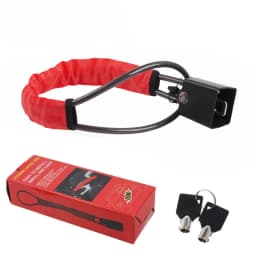 Car Steering Wheel Lock, Anti-Theft Steel Cable Security Lock, Universal Vehicle Safety Device for Cars