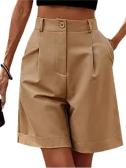 Summer Thin High-waisted Loose Slimming Straight Casual Breathable Wide-leg Five-point Pants Women's Street Trend Shorts