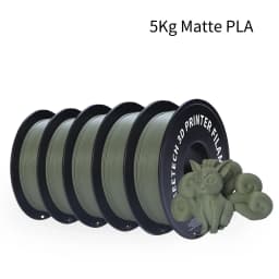 Geeetech 5kg Matte Filament PLA 1.75mm, 3d printer Material polylactic acid, frosted texture, Vacuum packaging