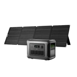 ALLPOWERS R1500 LITE Portable Power Station with Solar Panel 100W 200W 1056Wh LiFePO4 Battery Solar Generator for Outdoor RV