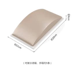 Champagne White Display Case Necklace Rack High-End Jade Jewelry Display Props Counter Display Crystal Exhibition Stand